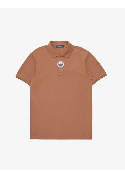 Pierre Cardin Erkek Açık Kahverengi Tişört Basic 50321128-vr002