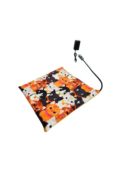 Isıtıcılı Kedi Minderi Kedi Köpek Isıtıcı Minder 12volt 45x45cmx4cm