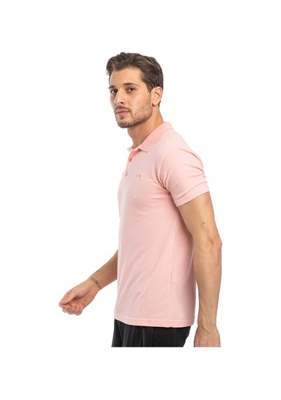 Slazenger SOHO I Erkek Polo Yaka Pudra Tişört