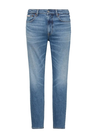Calvin Klein Slım Taper Blue Tıde, R7o, 32, 32 Mavi Erkek Kot Pantolon