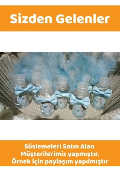 50 Adet 50 Ml Boş Plastik Şişe Om61 Şeffaf Kapak