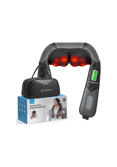 Comfıer Isı İle Shiatsu Boyun Masajı, Boyun Omuz Ağrısı İçin Elektrikli Derin Doku Omuz Masajı, Derin Yoğurma Masaj Yastığı, Ev Ofis Kullanımı, Doğum Günü Hediyeleri Comfıer Isı İle Shiatsu Boyun Masajı, Boyun Omuz Ağrısı İçin Elektrikli Derin Doku Omuz Masajı, Derin Yoğurma Masaj Yastığı, Ev Ofis Kullanımı, Doğum Günü Hediyeleri