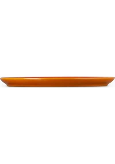 Le Creuset Coupe Kahvaltı Tabağı Modern Seramik Tasarım 22 Cm Turuncu