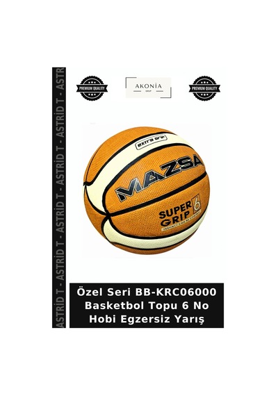 Özel Seri Bb-krc06000 Basketbol Topu 6 No Hobi Egzersiz Yarış