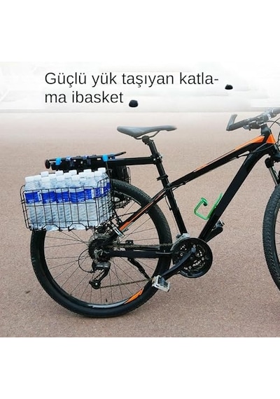 Bisiklet Ön Sepeti,bisiklet Sepetleri,ön Saplı Katlanabilir Bisiklet 2