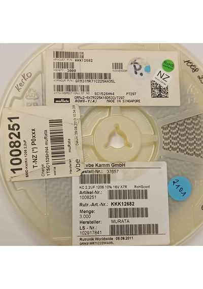 Grm31mr71c225ka35l 2.2mf 1206 Kondansatör 59 Adet