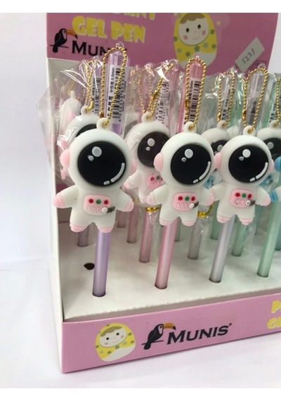 Munıs Jel Kalem Astronot 1221 Munıs Çok Renkli