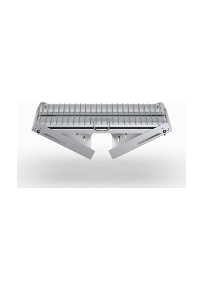 Mangal Katlanabilir Galvaniz Çantalı 0.60mm Kalın Gümüş