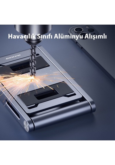 Dux Ducis Z-shape Alüminyum Alaşımlı Katlanır Telefon Standı