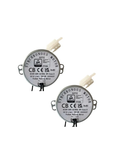 2 Adet 50 Tyz 10/12 Rpm Kuluçka Motoru Viyol Çevirme Lisinya