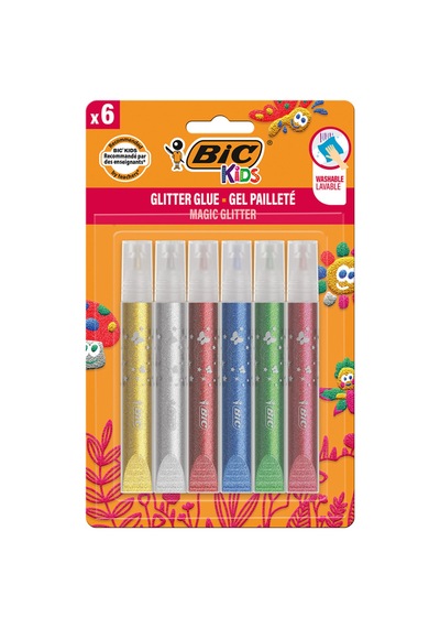 Bıc Metalik Simli Yapıştırıcı 6'lı Blister 2 Adet