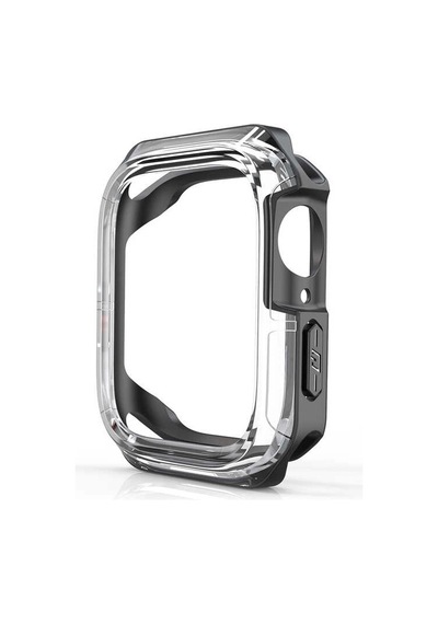 Apple Uyumlu  Watch 7 45mm Redclick Watch Gard 08 Sert Pc + Silikon Koruyucu