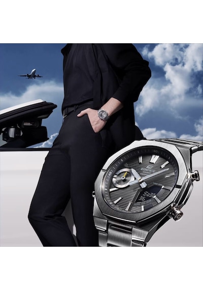 Casio Edifice Ecb-s10d-8adf Telefon Bluetooth Bağlantılı Metalik