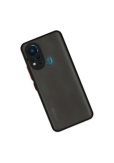Cosmotex Newface İnfinix Hot 11s Kılıf Montreal Silikon Kapak - Siyah