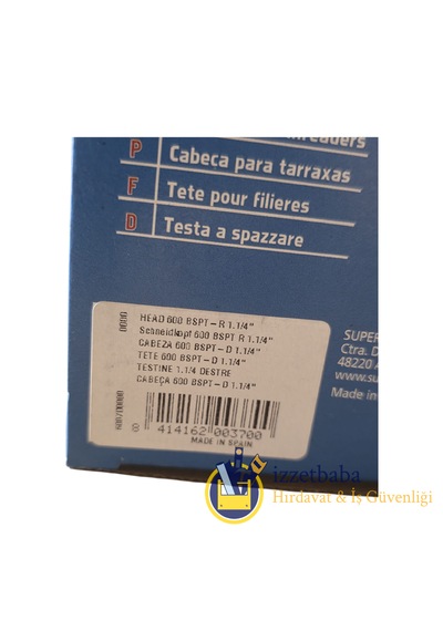 Süper Ego 6007d0000 Boru Pafta Yedek Kafa 1 1/4''