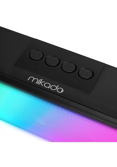 Mikado MD-SBT25 RGB Taşınabilir Soundbar Siyah