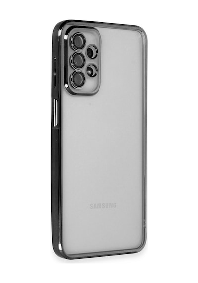 Samsung Galaxy Uyumlu A23 4g Kılıf Razer Lensli Silikon - Siyah Bz8683140483449