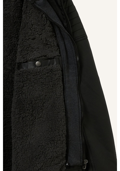 Defacto Su İtici Slim Fit Çıkarılabilir Kapüşonlu Pelüş Astarlı Fermuarlı Suni Deri Ceket Mont N9693az26wnbk27 Siyah-bk27 Defacto Su İtici Slim Fit Çıkarılabilir Kapüşonlu Pelüş Astarlı Fermuarlı Suni Deri Ceket Mont N9693az26wnbk27 Siyah-bk27