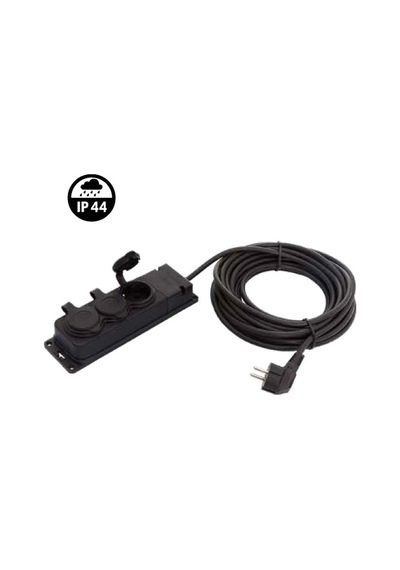 Bylion Seyyar Uzatma Kablosu 3'lü 10 M Grup Priz 3 x 2.5 MM