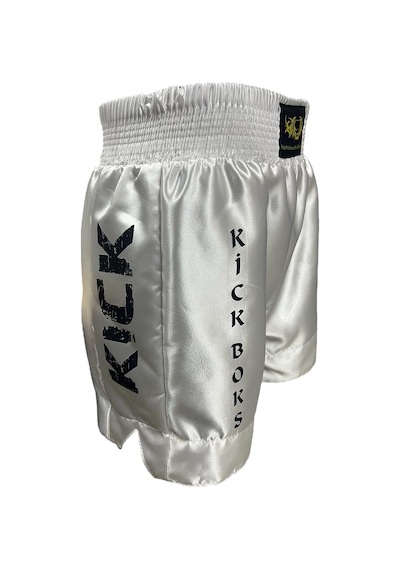 Kickboks Şortu - Kickboks Müsabaka Şortu Beyaz