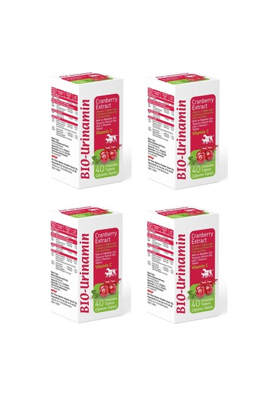 Bio Petactive Bio-urinamin Kedi Ve Köpekler İçin İdrar Yolu Sağlığı 40 Tablet 12 G X 4 Adet