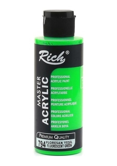 Rich Akrilik Florasan Boya 120 Cc Yeşil