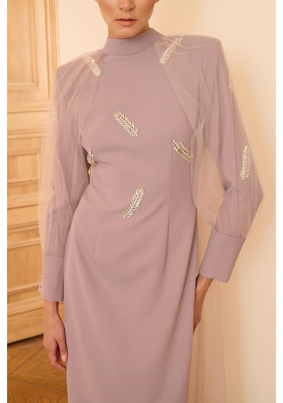 Senna Vanessa Dress Gizemli Lila Lila