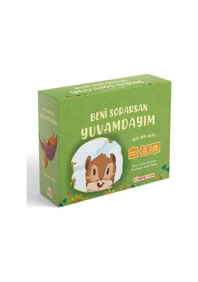 Beni Sorarsan Yuvamdayım-işte Yer Altı Kitap Ve Yapboz Seti