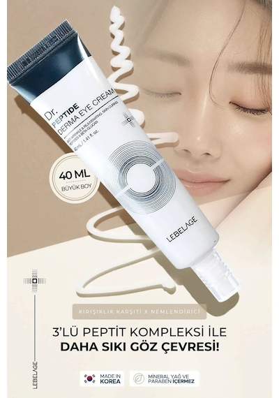 Lebelage 40 ML - Peptit Kompleksi Ile   Göz Kremi Dr. Peptide Derma Eye Cream