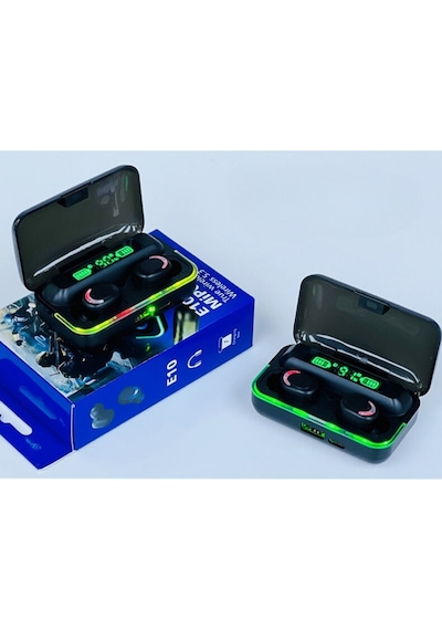 Yirmiyirmi Ticaret E10 Mpds Tws Bluetooth 5.3 Kablosuz Oyuncu Kulaklığı