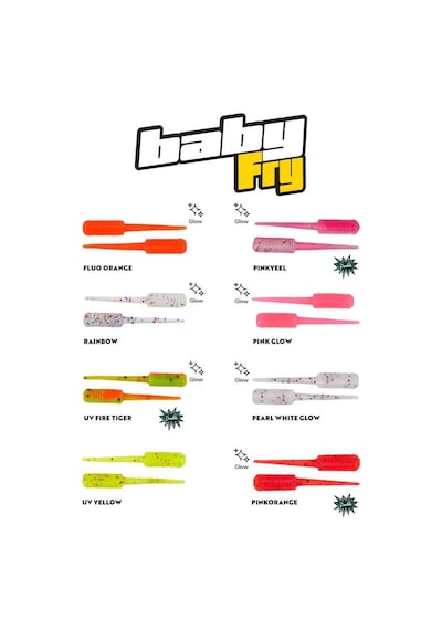 Fujin Baby Fry 2,7cm Lrf Silikon Yem