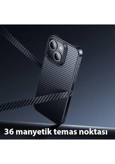 Hoco Apple İphone Uyumlu 15 As7 Kılıf Manyetik Magsafeli Telefon Kılıfı- 5775