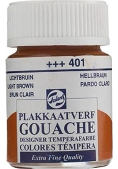 Talens Guaj Boya 16 ML 401 A.Kahve Çok Renkli