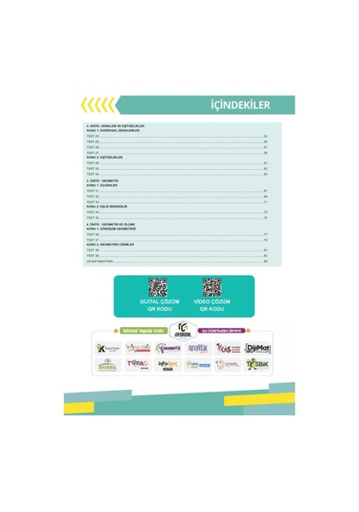 2027 LGS 8.Sınıf MATEMATİK Karakutu MEB Çıkmış Soru Modülü Video/PDF Çözümlü Konu Konu Son 9 Yıl