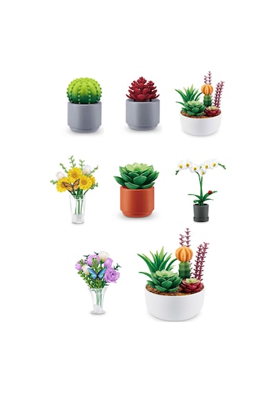 Mini Brands Mini Botanik Bahçe Fügürleri Sürpriz Top Paket - 4 Adet