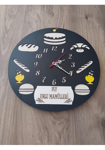 Fırın // Unlu Mamuller // Pastane İş Yerine Özel Kişiye Özel Renkli