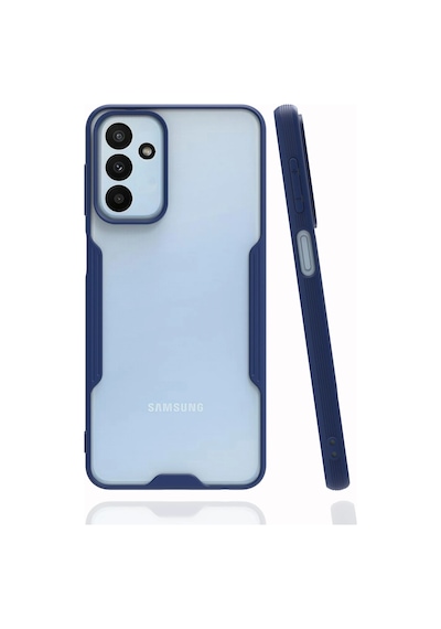Newface - 8 - Samsung Galaxy Uyumlu M23 Kılıf Platin Silikon - Aconcept - - Lacivert