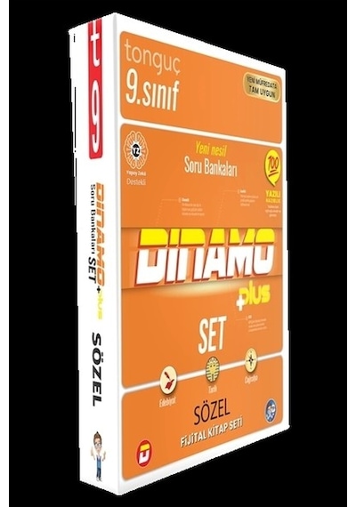 Tonguç Akademi 9. Sınıf Dinamo Sözel Set Yeni