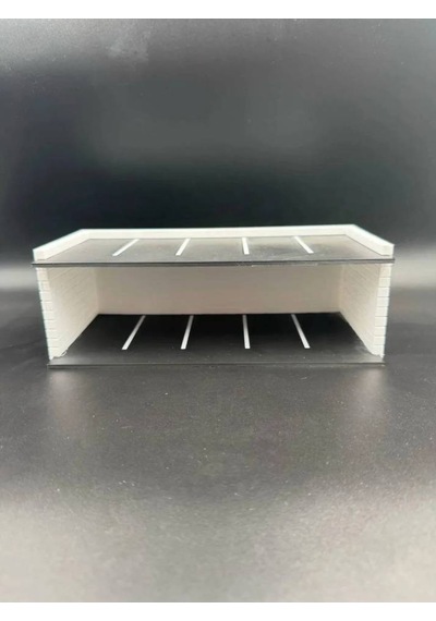 1:64 Ölçekli 2 Katlı Otopark Garaj Stand