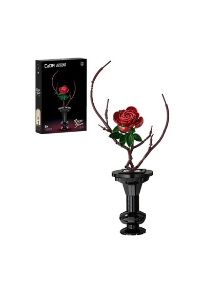 C59036w Cada Saksılı Red Rose Model 363 Parça Blk Oyuncak