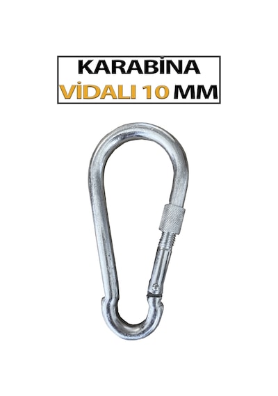Karabina Vidalı 10 Mm 5 Adet