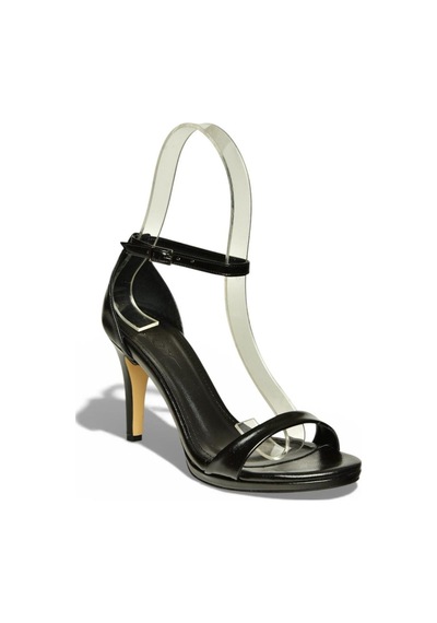 Fox Shoes Y569716909 Siyah İnce Topuklu Kadın Abiye Ayakkabı Siyah