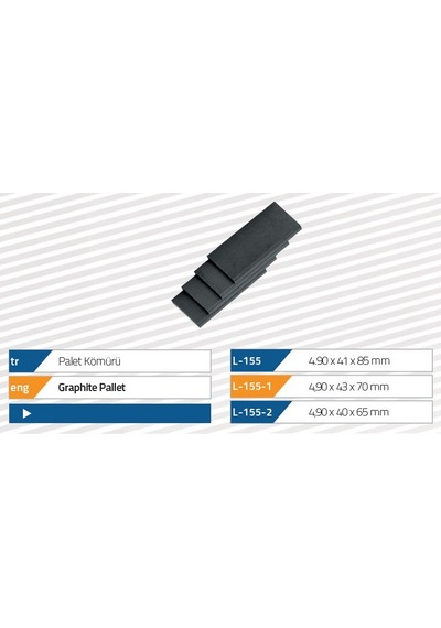 Gnc Palet Kömürü 4.90X43X80 Mm
