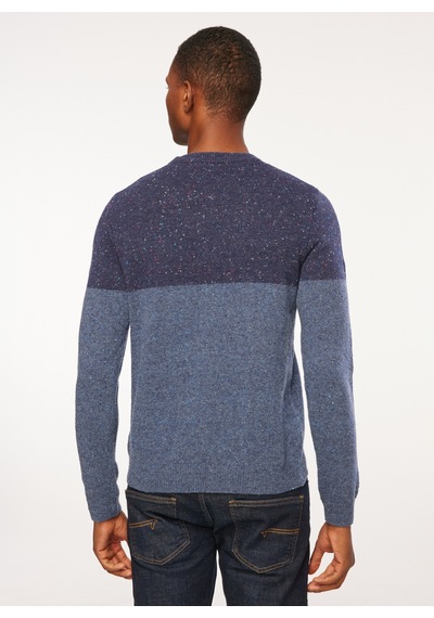 Fred Mello Bisiklet Yaka Slim Fit Lacivert Erkek Kazak Fm23w58mg