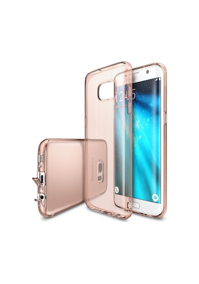 Ringke Air Galaxy S7 Edge İle Uyumlu Kılıf Rose Gold