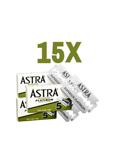 Susicit Superior Premium Platinum Çift Kenarlı Güvenlik Tıraş Bıçağı, 5 Adet 3'lü Paket Diğer