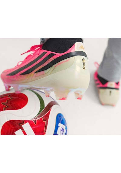 Adidas F50 Hyperfast Elıte Fg Unisex Çim Zemin Kramponu Jr5386 Pembe