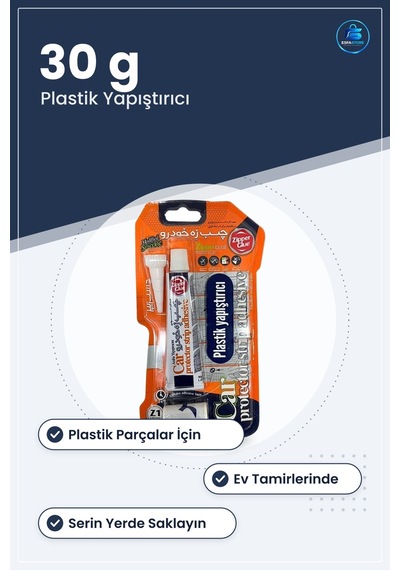 Plastik Yapıştırıcı 30 G Renksiz Modifiye Silikon Esaslı Ev Tamir
