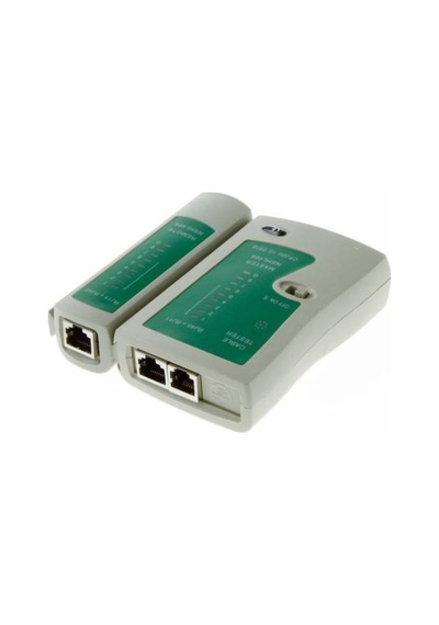 Network Tester Rj11 Rj45 4523P Ledli Test Cihazı Cat5 Cat6 Kontro