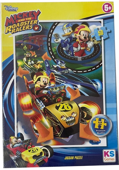 Zekicocuk Ks Games- Mickey Puzzle 50 Parça Puzzle